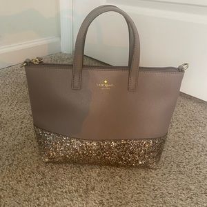 Kate Spade Ina Greta Court Glitter crossbody bag